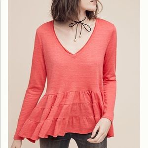 Anthroplogie “Deletta” Thea Top